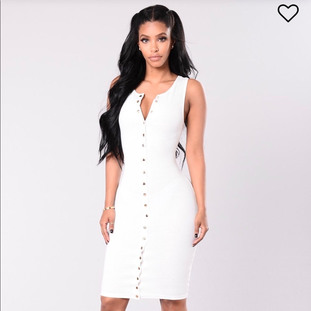 BNWT Snap front Dress Body Con
